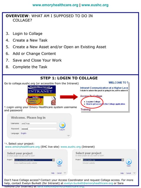 Collage Cheatsheet