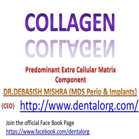 COLLAGEN Structure , Distribution , Synthesis & Regulation
