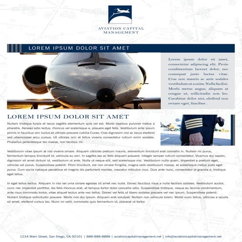 Aviation Capital Management Collateral