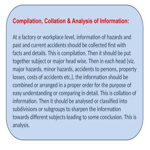 Collating and tabulisation | PPTX