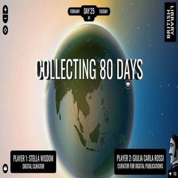 Collecting 80 days at The British Library, by Stella Wisdom and Giulia Carla ...