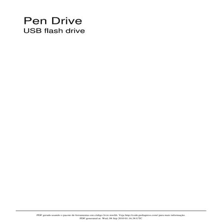 Inventor do pendrive | PDF