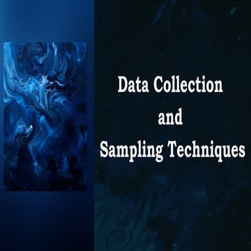 Collection and Sampling Techniques - STAT.pptx