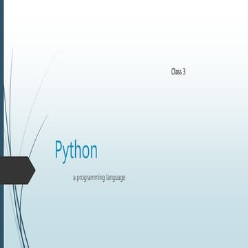 Python Collection datatypes | PPT