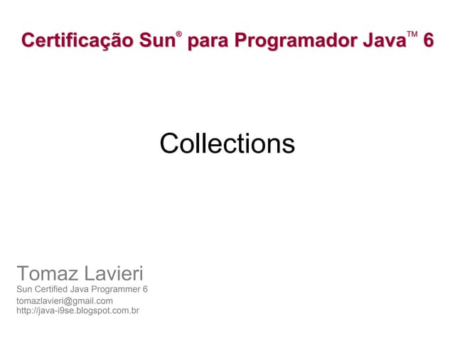 Collections E Generics