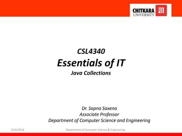 Collections lecture 35 40