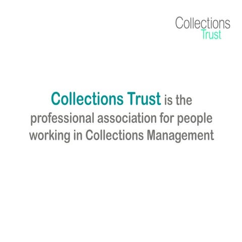 Welcome to the Collections Trust