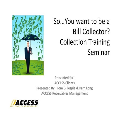 Collection Training Seminar