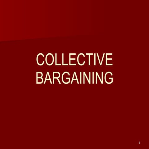 Collective bargaining