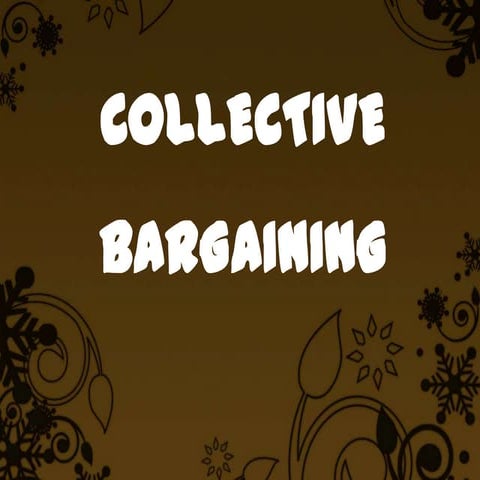 Collective bargaining