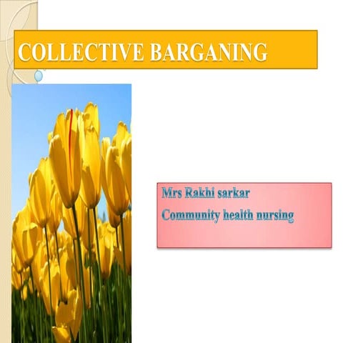 Collective barganing