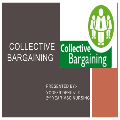 Collective barganing ppt
