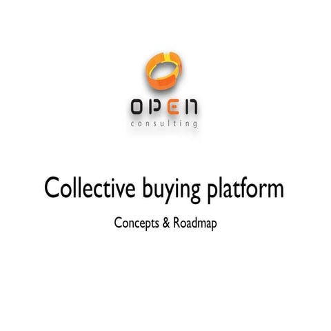 Collective buying platform