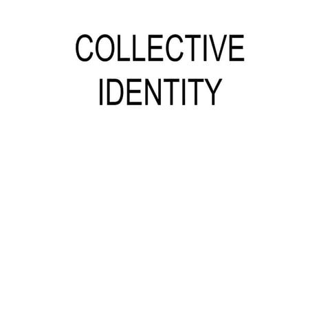 Collective identity