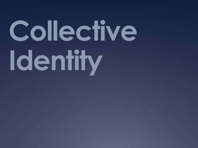 Collective identity
