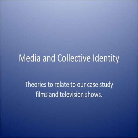 Collective id theory and examples