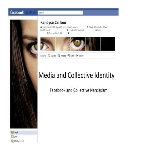 Collective Narcissism and Facebook Pictures