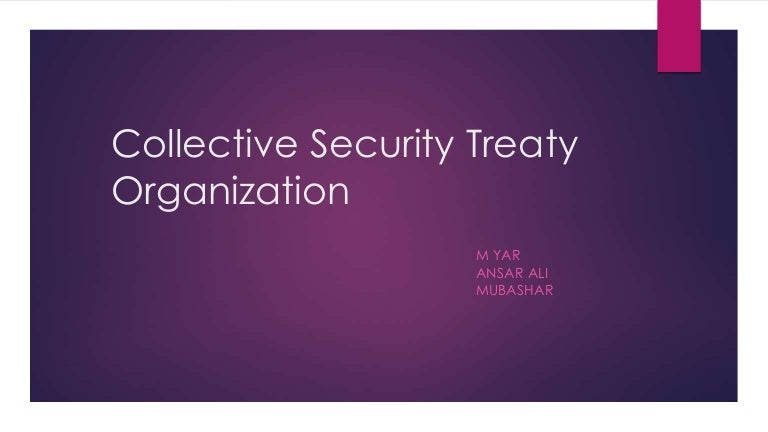 Collective Security Definition – ORYX