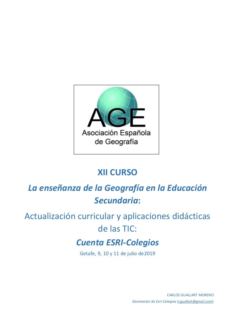 Manual De Instrucciones Para El Uso Del Software Collector De Esri