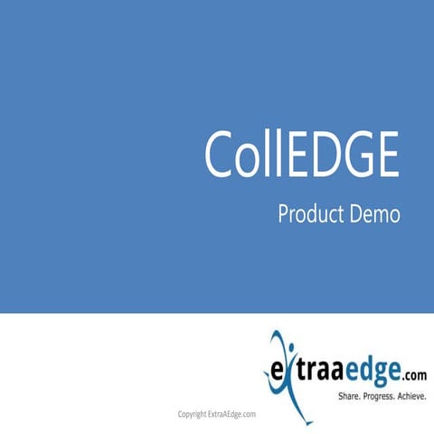 ExtraAEdge - CollEDGE Product Demo