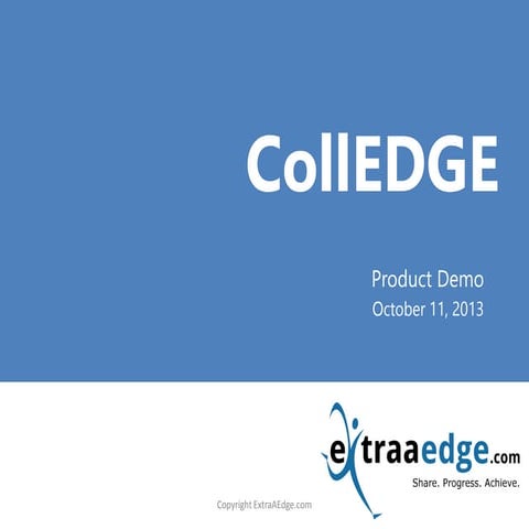 ExtraAEdge - CollEDGE Product Demo
