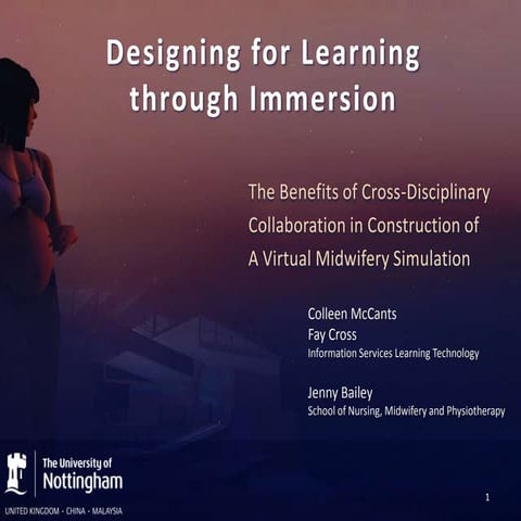 Virtual Maternity Unit in Second Life IRVW2011