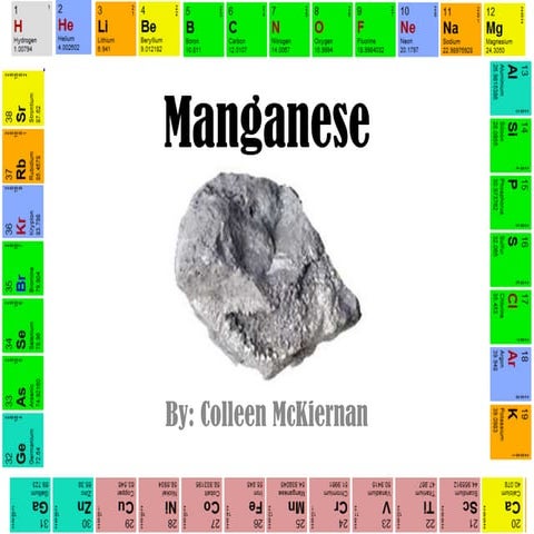 Manganese (Colleen McKiernan)