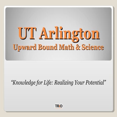 College Admission Presentation 2003