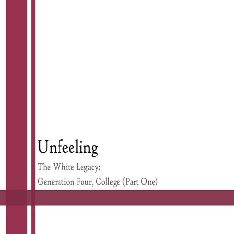 The White Legacy--Generation 4, College (Part 1)