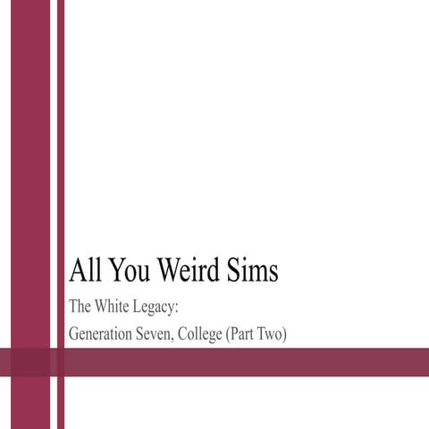 The White Legacy--Generation 7, College (Part 2)