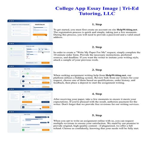 College App Essay Image Tri-Ed Tutoring, LLC