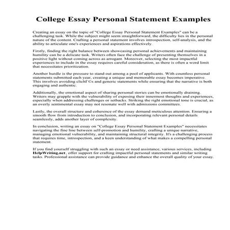 College Essay Personal Statement Examples.pdf