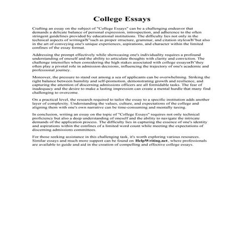 College Essays.pdf
