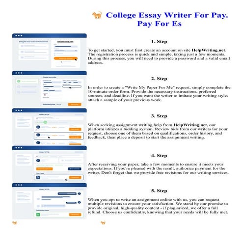 College Essay Writer For Pay. Pay For Es