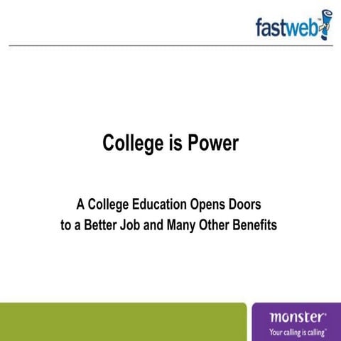 College Is Power