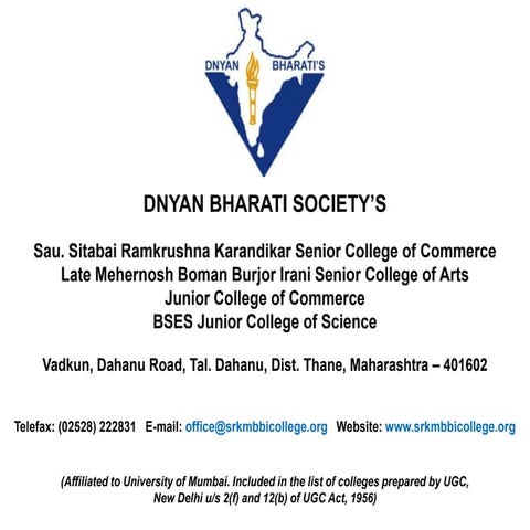 College NSS Report 2011-2012 (by Percy Jamshedwala)