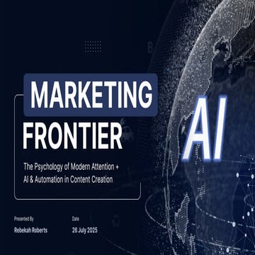 College Seminar 267 on Ai Digital Marketing