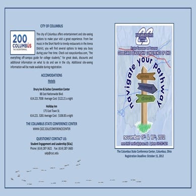 Collegiate leadership conference