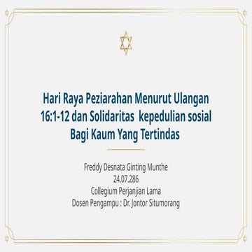 Collegium PL Tentang Hari Raya Bangsa Israel.pptx