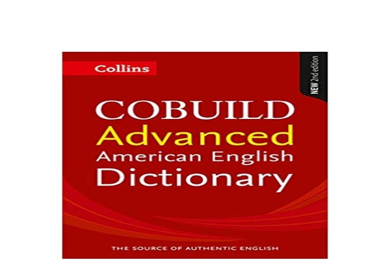 paperback Collins COBUILD Advanced American English Dictionary 2nd…