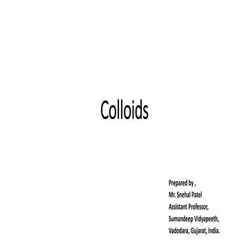Colloids