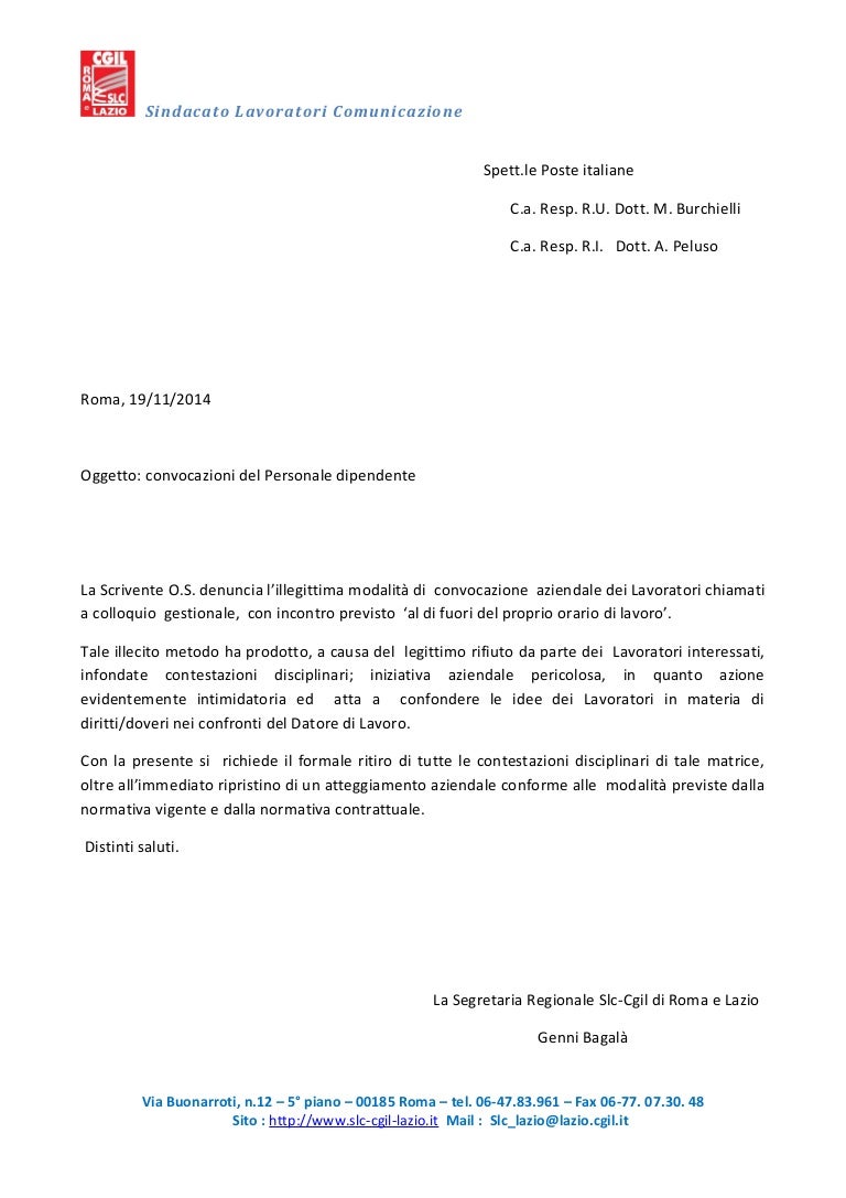 Risposta Simpatica Ad Un Invito Colloqui gestionali per Poste Italiane