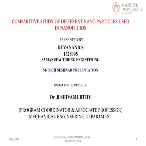 Colloquim presentation