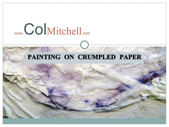 Col Mitchell, Artist at Cedar raven studio