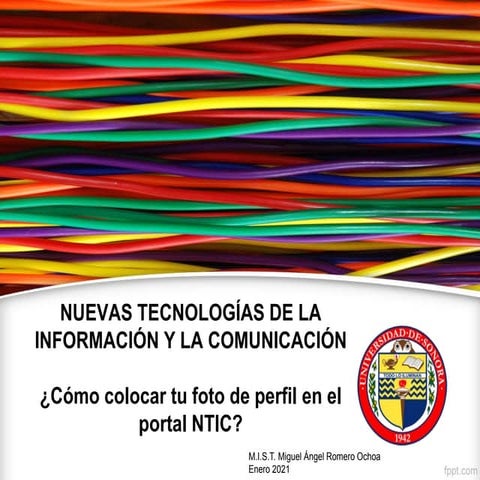 Colocar foto perfil ntic