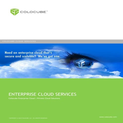 Colocube Enterprise Cloud Solutions