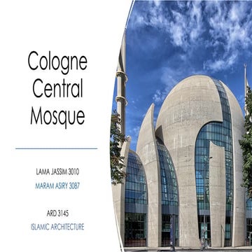 Cologne central mosque