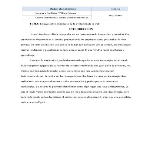 Coloma william ensayo_sobre_el_impacto_de_la_evolución_de_la_web