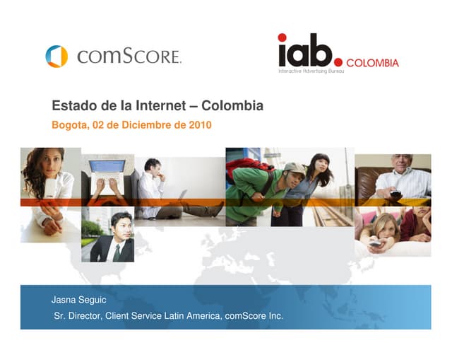 Estado de internet en Colombia según comScore