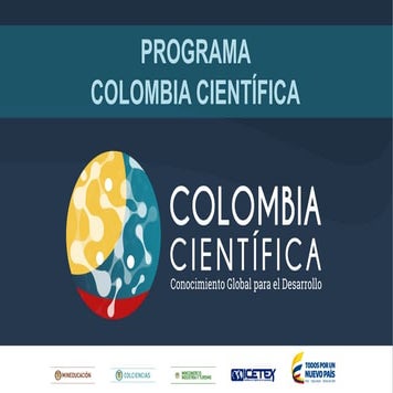 Colombia Científica - Octubre 10 de 2016 